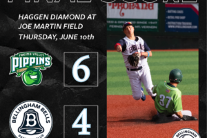 Pippins Take Series with Game Three Win