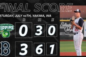 Bells use Four Pitchers in Shutout Victory against Pippins