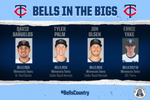 “Bells in the Bigs” Showcases Bells Alumni with Minnesota Twins Organization