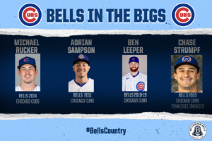 “Bells in the Bigs” this week Highlights Alum Within the Cubs Organization