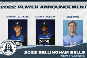 Bells add Trio of Rising College Juniors to 2022 Roster