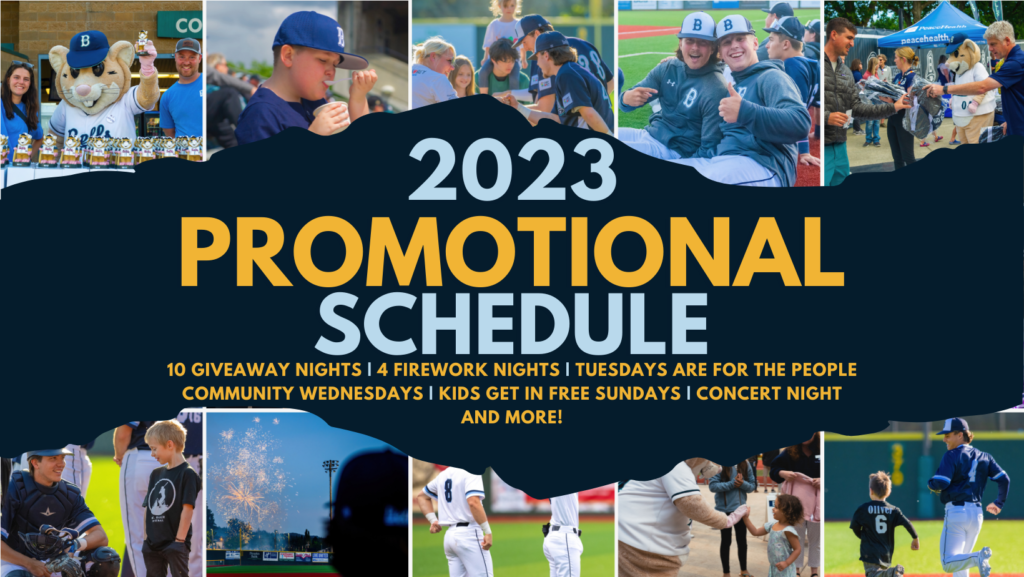 Promotional Schedule