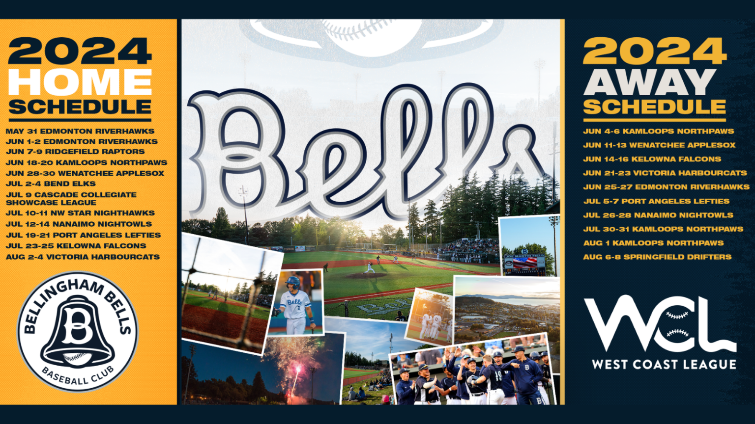 Bellingham Bells 2024 Schedule Released